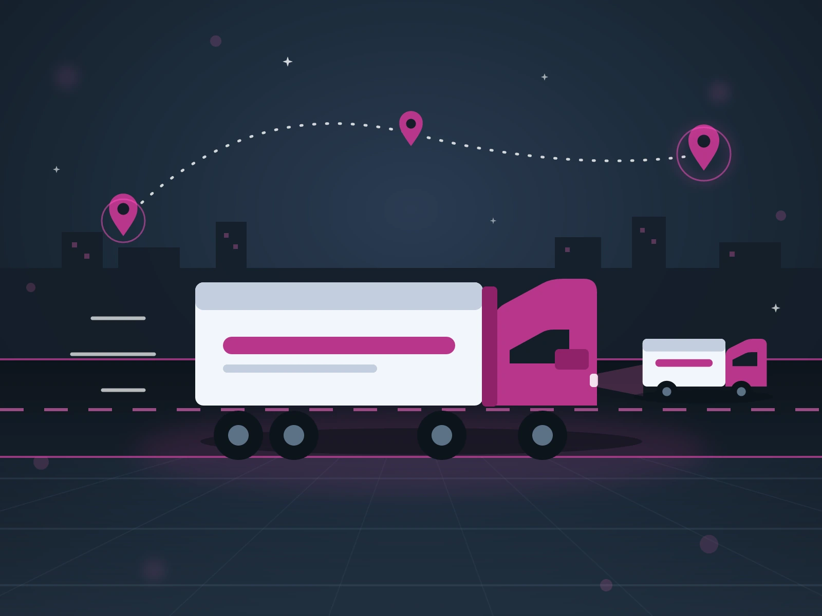 Transportation and distribution logistics operations